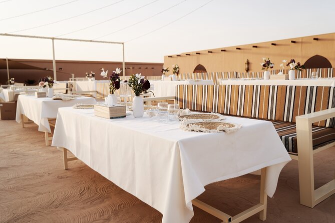 Dubai Evening Desert Safari BBQ Dinner & Transfer to Noble Camp - BBQ dinner and nine live performances