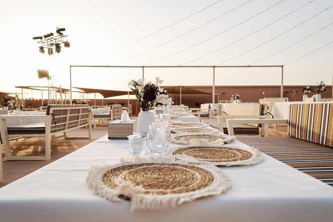Dubai Evening Desert Safari BBQ Dinner & Transfer to Noble Camp - Timing, comfort, and group size