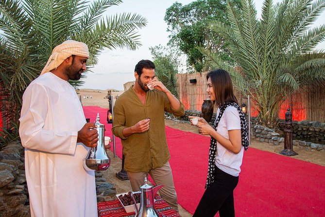 Dubai Evening Desert Safari: Sandboarding, BBQ, Camel Ride & more - A short camel ride and sandboarding
