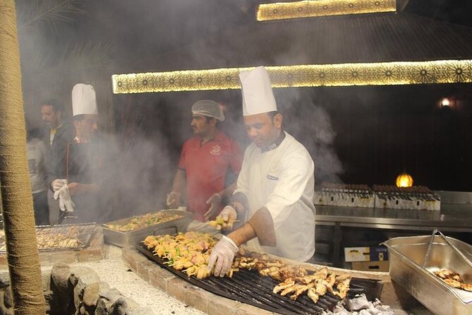 Dubai Evening Desert Safari With BBQ Dinner at Arabian Heritage - Henna, traditional dress, and cultural touches