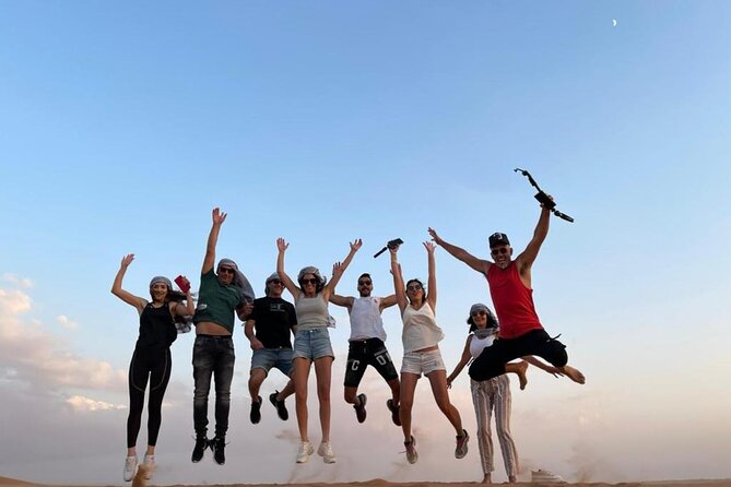 Dubai Evening Desert Safari With Transfers Dune Bashing & Dinner - Stargazing and the ride back to Dubai