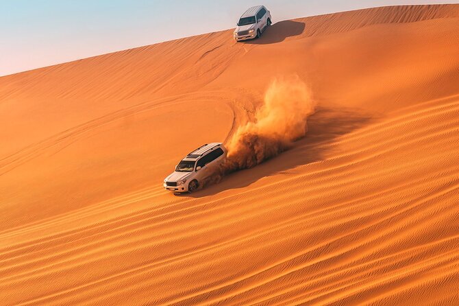 Dubai Evening Private 4x4 Desert Safari ,4 Live Shows, BBQ Dinner - A private start from Dubai at 3:00 pm