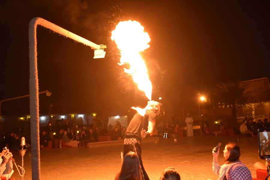 Dubai: Evening Tour with Quad Biking, Camel Ride, and BBQ - Arabic coffee, dress-up, henna, and camp life