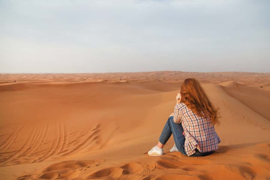 Dubai: Evening Tour with Quad Biking, Camel Ride, and BBQ - The ride from Dubai to Lahbab