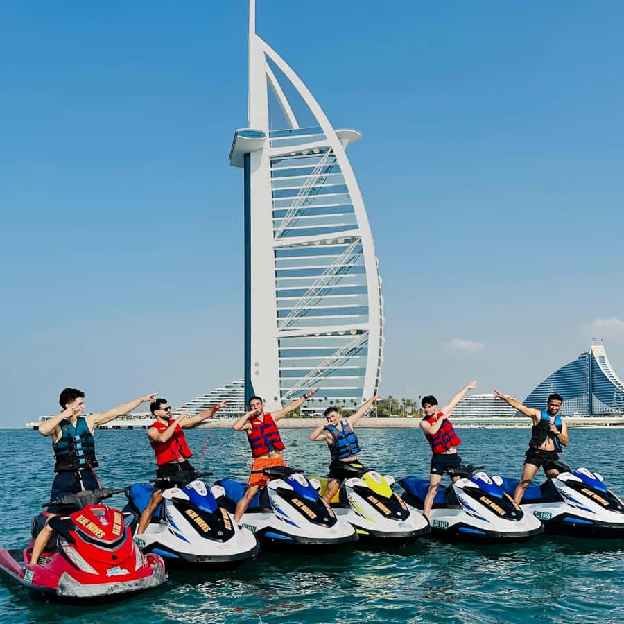 Dubai: Experience Jet Ski to Burj Al Arab +PICTURES & VIDEOS - What the jet skis are like on the water