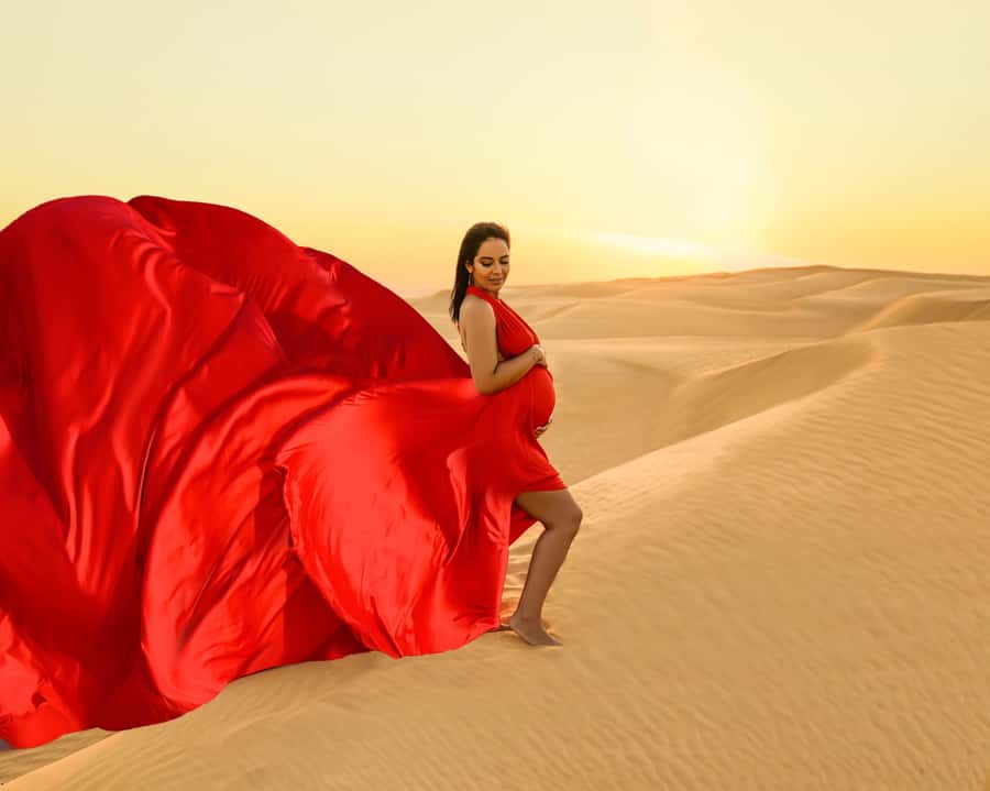 Dubai: Flying Dress Photoshoot Experience - Original files, edited photos, and the long wait