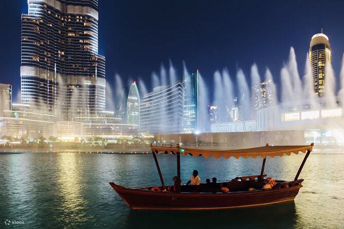 Dubai Fountain Show Boat Lake Ride Ticket - Who should book the boat ride