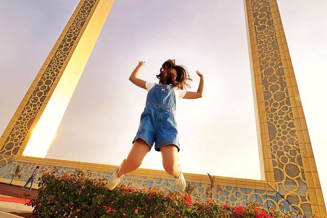 Dubai Frame Admission Ticket : Choose your Option - Crossing the Glass Bridge