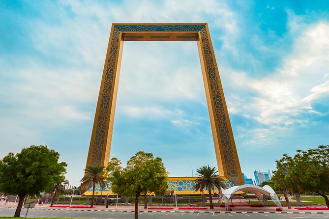 Dubai: Frame Tickets, Creek, Souks & Blue Mosque Guided Tour - Al Farooq Omar Bin Al Khattab Mosque: the cultural center of the day