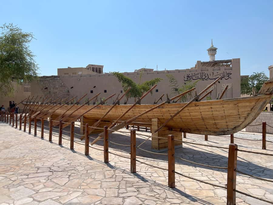Dubai: Full Day Private Tour & Optional Burj Khalifa Tickets - Souk Madinat and the view toward Atlantis