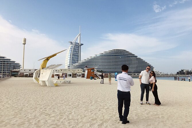 Dubai Full Day Tour with Entry Ticket to Burj Khalifa at the Top - Jumeirah Mosque and the public beach