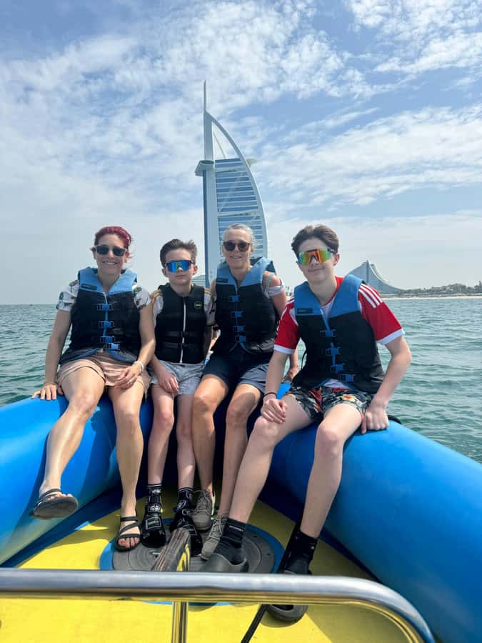 Dubai: Guided Speedboat Tour with City Sights & Ice Cream. - What the Nemo RIB ride feels like