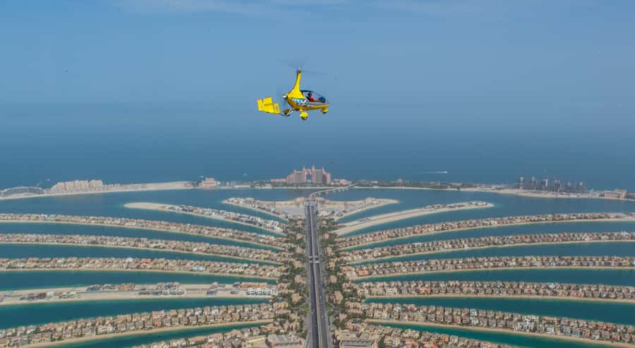 Dubai: Gyrocopter Introductory Flight - Age, weight, and weather rules