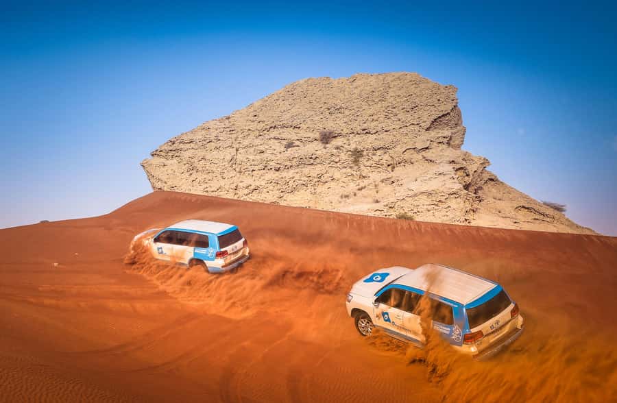 Dubai: Half-Day Desert Safari, Camel Ride, ATV & Dune Buggy - From Dubai’s hotels to Lahbab’s red dunes