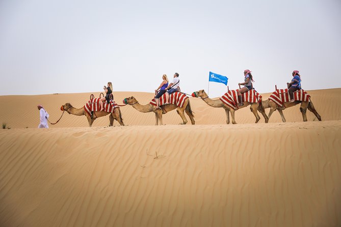 Dubai: Half-Day Desert Safari, Camels, Quad Bike & Refreshments - Sandboarding and the red-dune photo stop