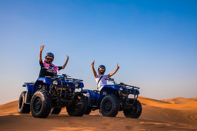 Dubai: Half-Day Desert Safari, Camels, Quad Bike & Refreshments - Camel riding, falcon viewing, and refreshments