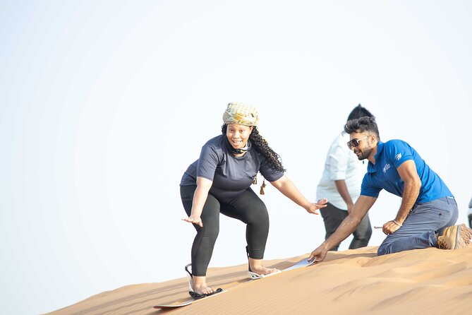 Dubai Half-day Red Dunes bashing with Sandboarding, Camel &Falcon - Camel riding and the slower side of the desert