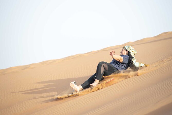 Dubai Half-day Red Dunes bashing with Sandboarding, Camel &Falcon - Falcons, henna, and Arabic dress photos