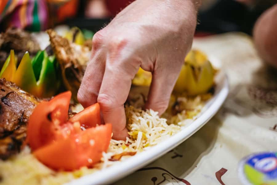 Dubai: Half-Day Street Food Tour - Starting at the Indian temple and street food stalls