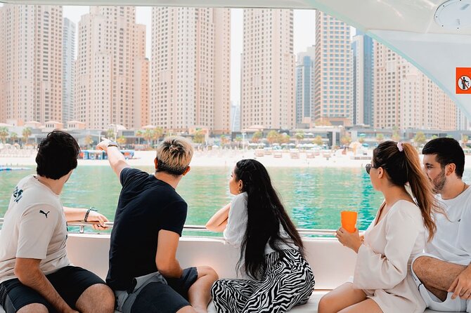 Dubai Harbour Luxury Yacht Tour with BBQ & Drinks - Burj Al Arab and the return journey