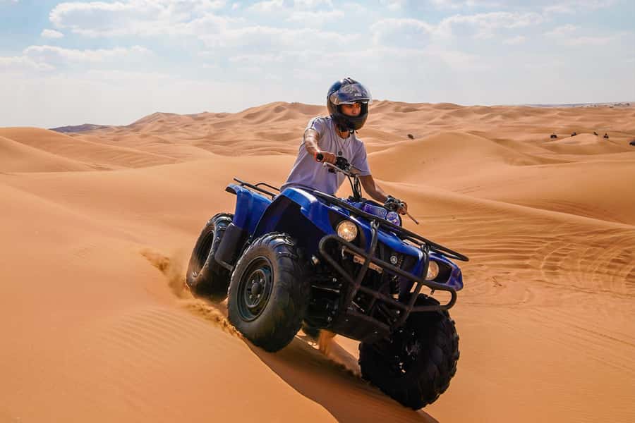 Dubai: Helicopter Ride, Desert Safari, Camels & Refreshments - The helicopter flight over Dubai’s icons