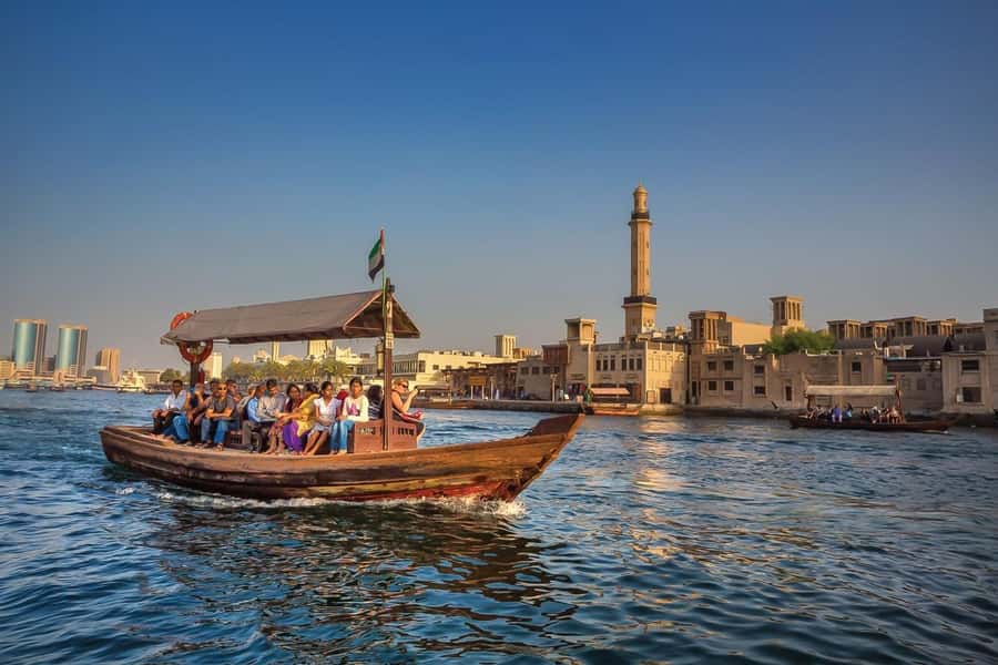 Dubai Heritage & Burj Khalifa Experience - Jumeirah Beach and the sail-shaped Burj Al Arab