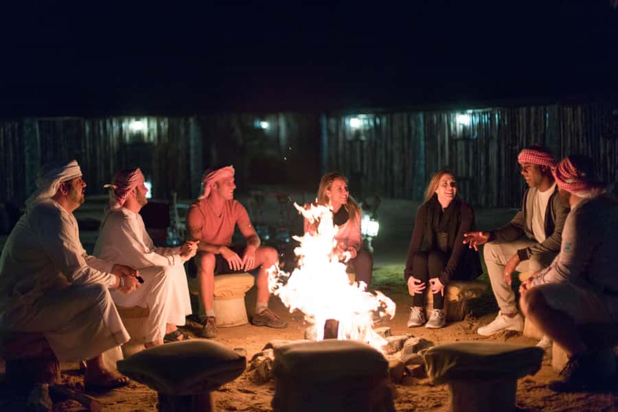Dubai: Heritage Desert Safari wtih Overnight and Breakfast - An Emirati evening at the royal desert retreat