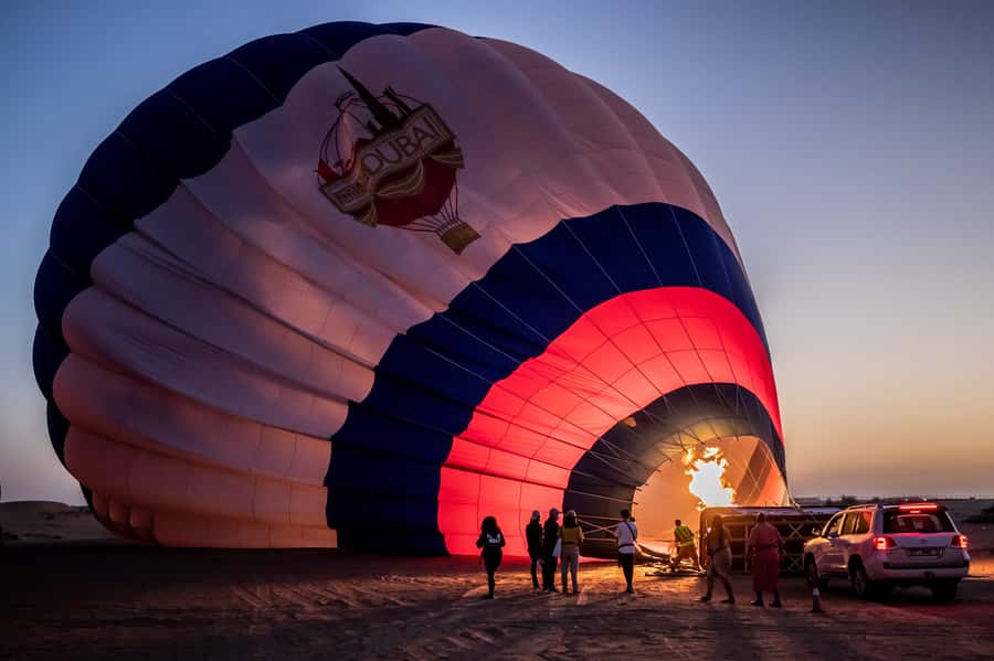 Dubai: Hot Air Balloon, Desert Safari, and Quad Biking Tour - Key points at a glance