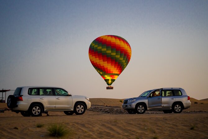Dubai Hot Air Balloon Ride with Breakfast, Falconry & Camel Ride - How the experience is organized from start to finish