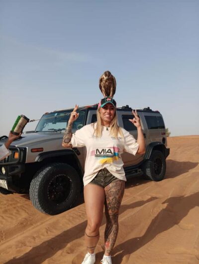 Dubai Hummer Safari Adventure & Traditional Dress Photoshoot