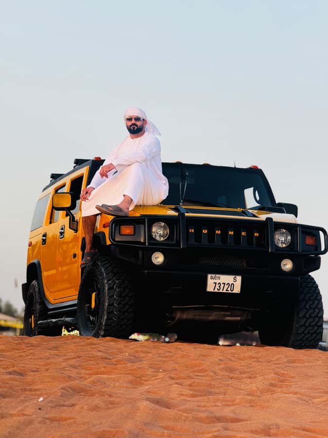 Dubai Hummer Safari Adventure & Traditional Dress Photoshoot - Optional quad bikes are not part of the $216 price