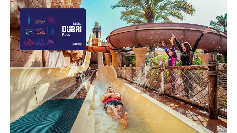 Dubai: iVenture Card Dubai Select Attractions Pass - Pool 1: Burj Khalifa, Aquaventure, and major entertainment