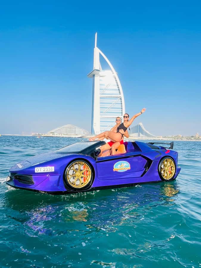 Dubai: Jet car at Burj Al Arab with photos and videos - Starting at BlueSea Jet Ski Rental Dubai