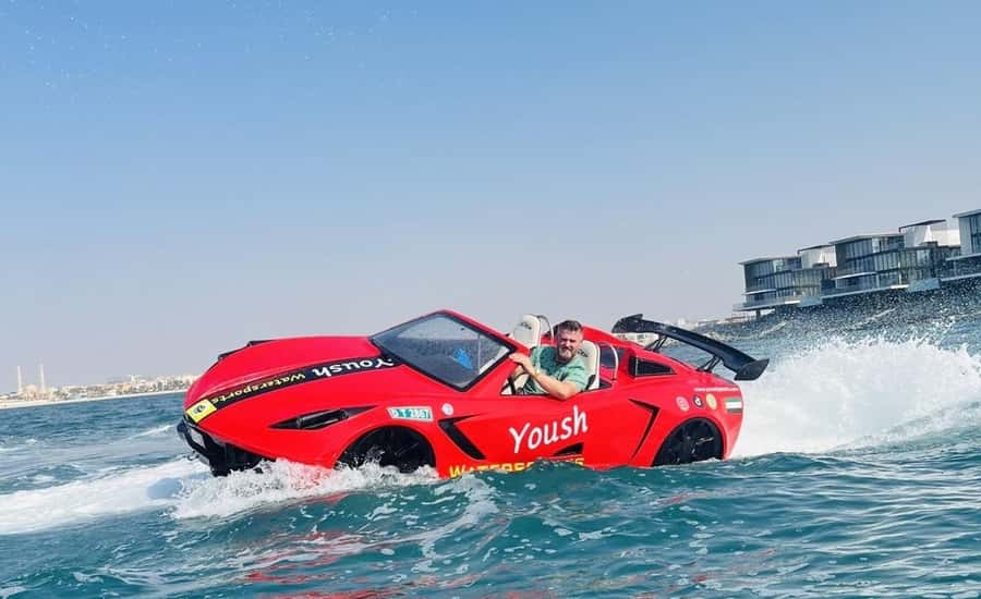 Dubai: Jet Ski 30Min & 30Min Jet Car Burj Al Arab Adventure - Guides, languages, and the feel of the outing