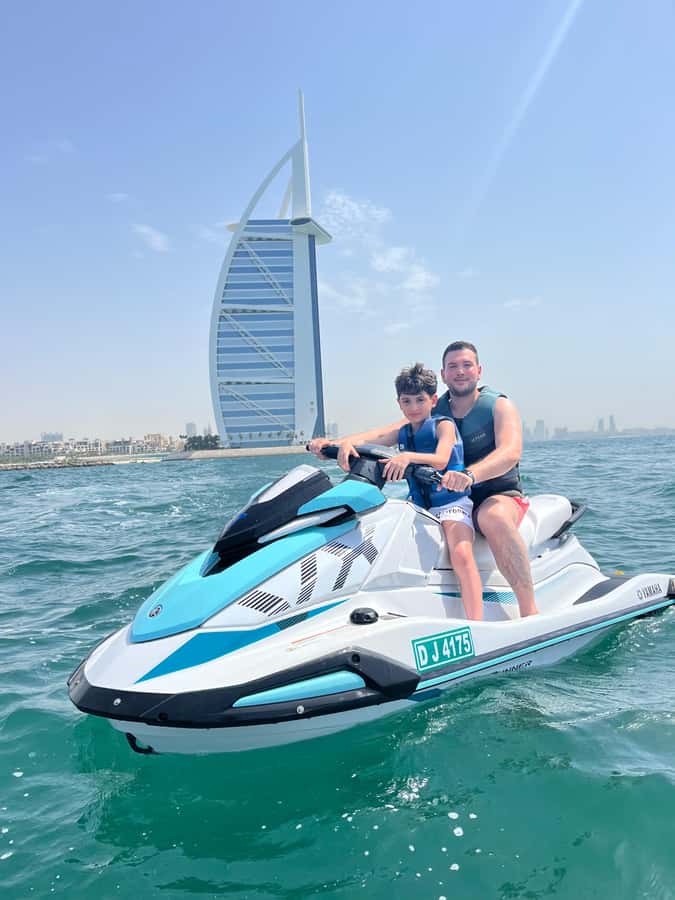 Dubai Jet Ski & Chill? More Like Jet Ski & Thrill! + Coffee - Riding past Dubai’s best-known sights