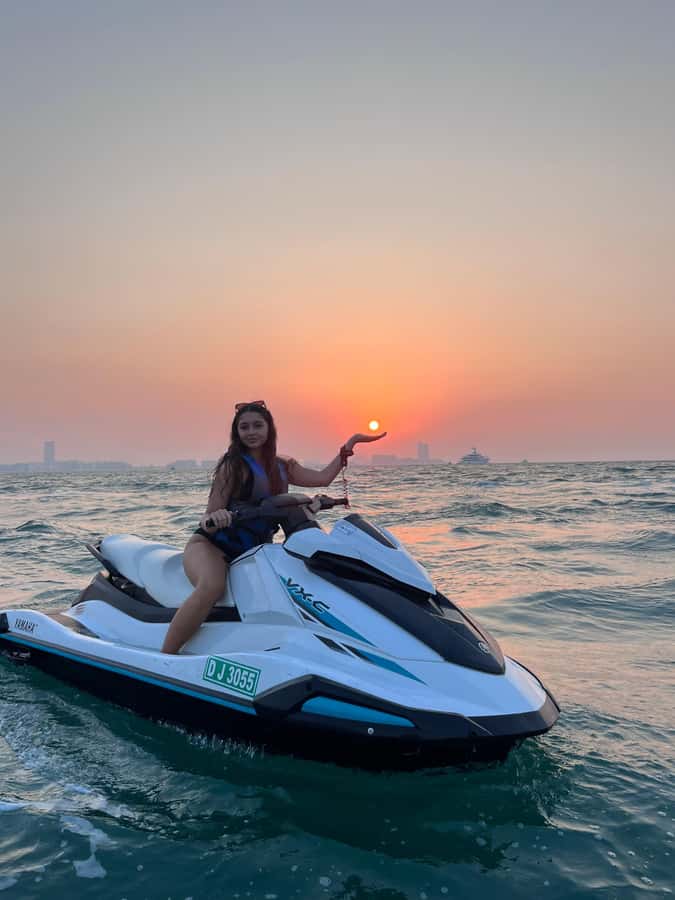 Dubai: Jet Ski to Burj Al Arab included Photos and Videos - Riding from Dubai’s coast toward Burj Al Arab