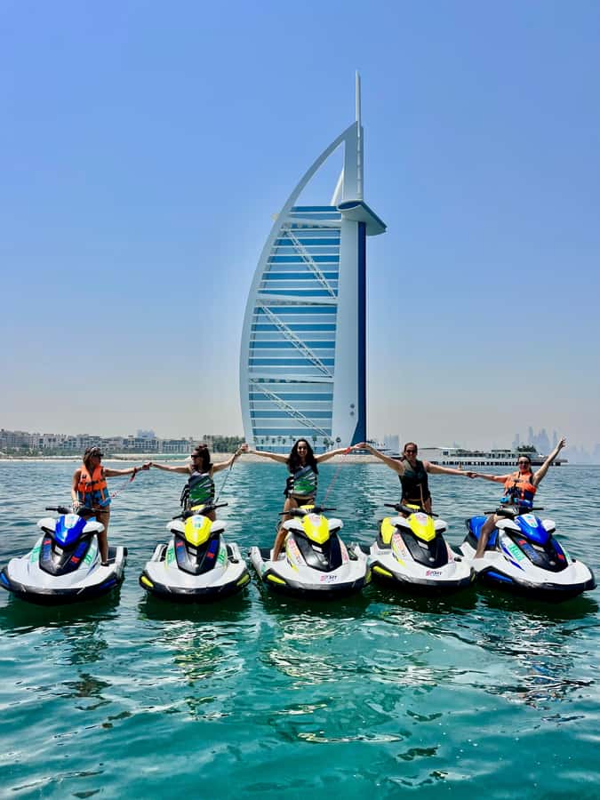 Dubai: Jet Ski to Burj Al Arab included Photos and Videos - The Burj Al Arab photo stop