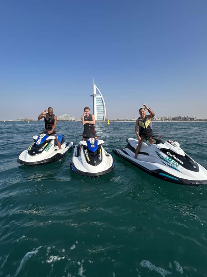 Dubai: Jet Ski Tour of Burj Al Arab with Photos - From Fisherman Harbor to the Burj Al Arab