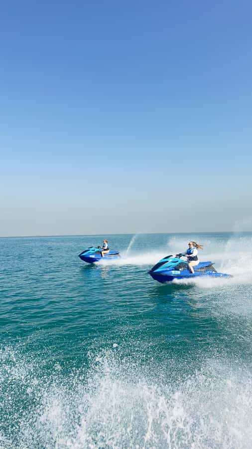 Dubai: Jet Ski Tour of Burj Al Arab with Photos & Videos - Riding from Jumeirah toward the Burj Al Arab