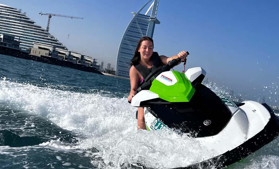 Dubai: Jet Ski Tour to Burj Al Arab and Atlantis - Palm Jumeirah from the water