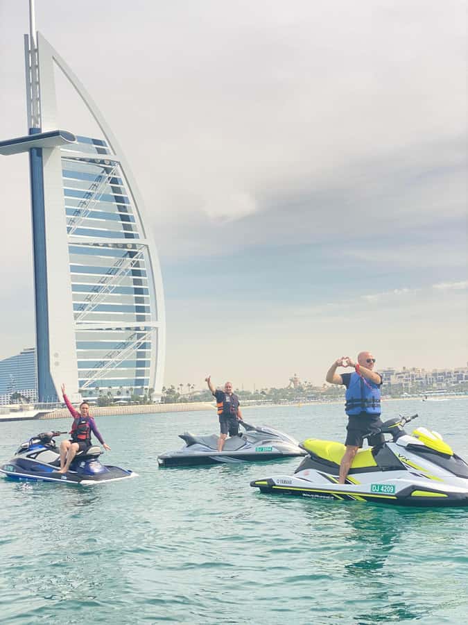 Dubai: Jet Ski Tour to Burj Al Arab and Atlantis - Atlantis and the longer ride