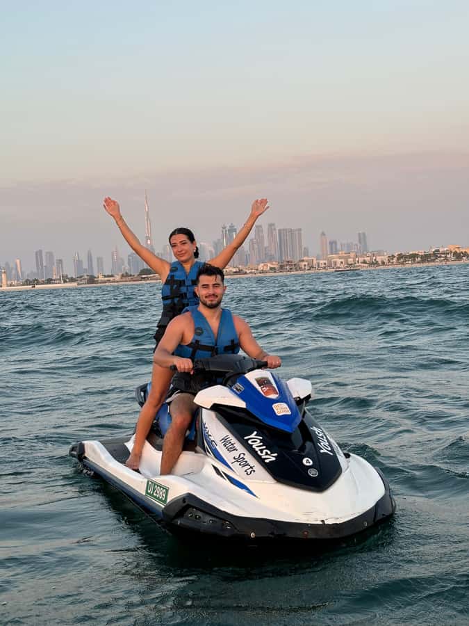 Dubai: Jetski Adventure w/ Burj Khalifa & Burj Al Arab Views - Yamaha WaveRunner power and control