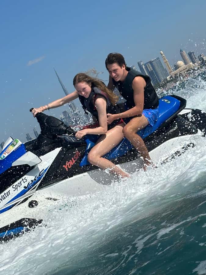 Dubai: Jetski Adventure w/ Burj Khalifa & Burj Al Arab Views - Jumeirah Beach Hotel adds a second landmark