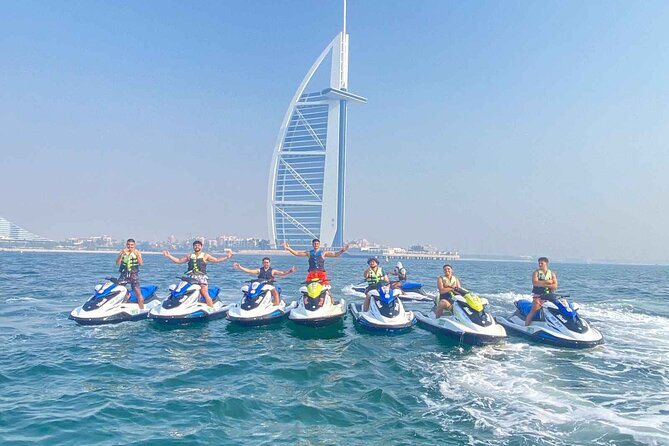 Dubai Jetski Tour of Burj al Arab and Burj Khalifa 45Min. - Cruising past Jumeirah Public Beach