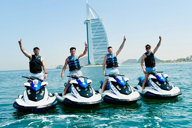 Dubai Jetski Tour of Burj al Arab and Burj Khalifa 45Min. - The Burj Khalifa photo stop near Bulgari Hotel