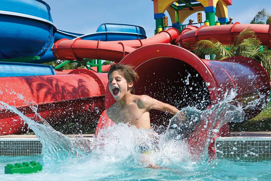Dubai: LEGOLAND® Water Park Entry Ticket - A family water day after Dubai sightseeing