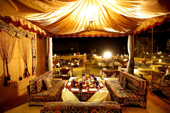 Dubai: Luxury Desert Fortress Dinner, Camel Ride & Live Shows - Camel rides, horses, henna, and falcons