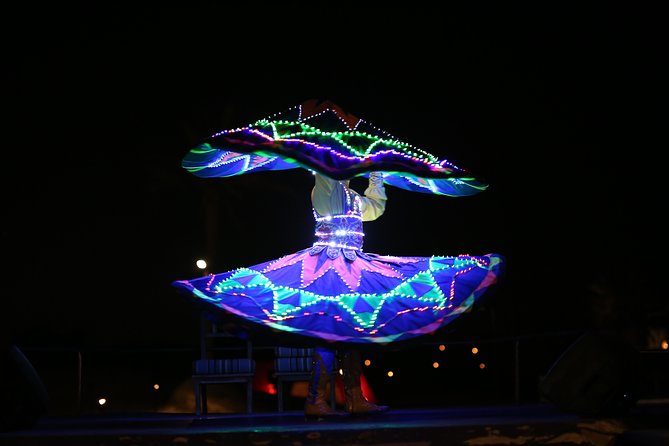 Dubai: Luxury Desert Fortress Dinner, Camel Ride & Live Shows - What the $108 price includes