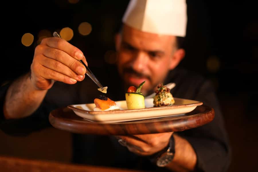 Dubai: Luxury Safari with Michelin-Curated 5-Course Dinner - Five courses beneath the dunes