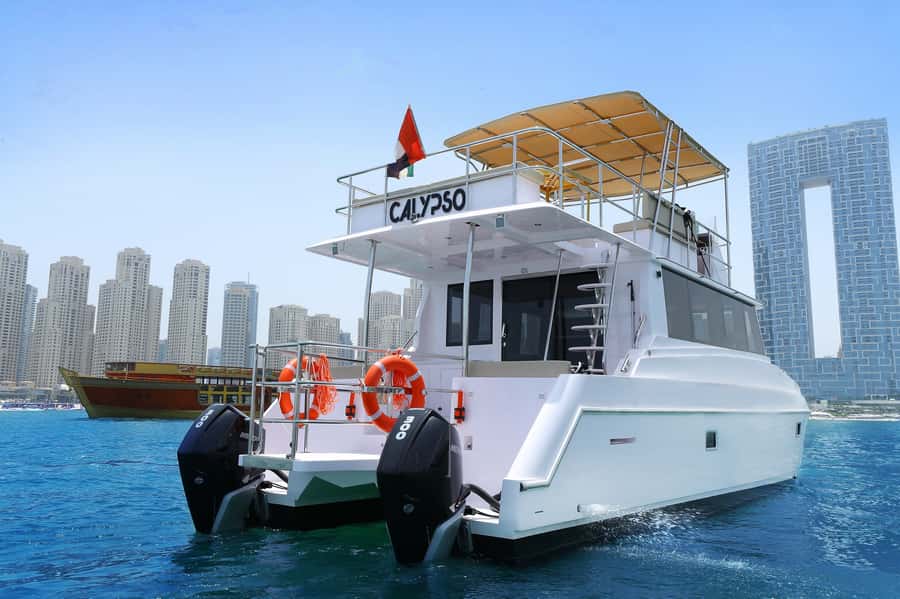 Dubai: Luxury Sightseeing Cruise with Food and Drinks - Dubai Marina sets the scene